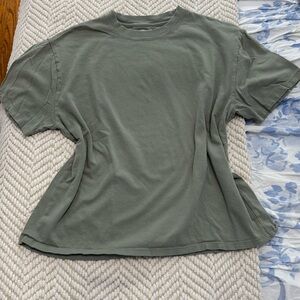 Abercrombie & Fitch Size M oversized green T shirt